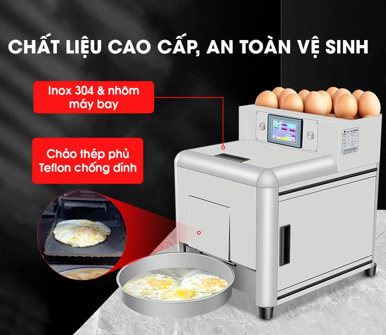 Chất liệu cao cấp, bền bỉ và an toàn thực phẩm Chất liệu cao cấp, bền bỉ và an toàn thực phẩm